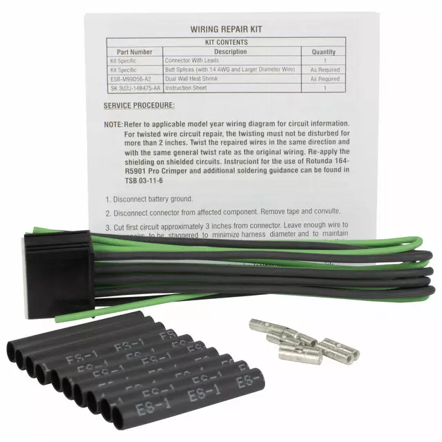 AU2Z14S411CA - : Wire Assembly for Ford Image