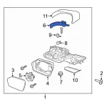 LB5Z13B374A - Body: Signal Lamp for Ford: Explorer Image