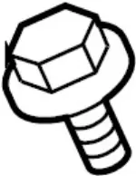 87850VC00B - Body: Seat Adjust Assembly Mount Bolt for INFINITI: FX35, FX45 Image