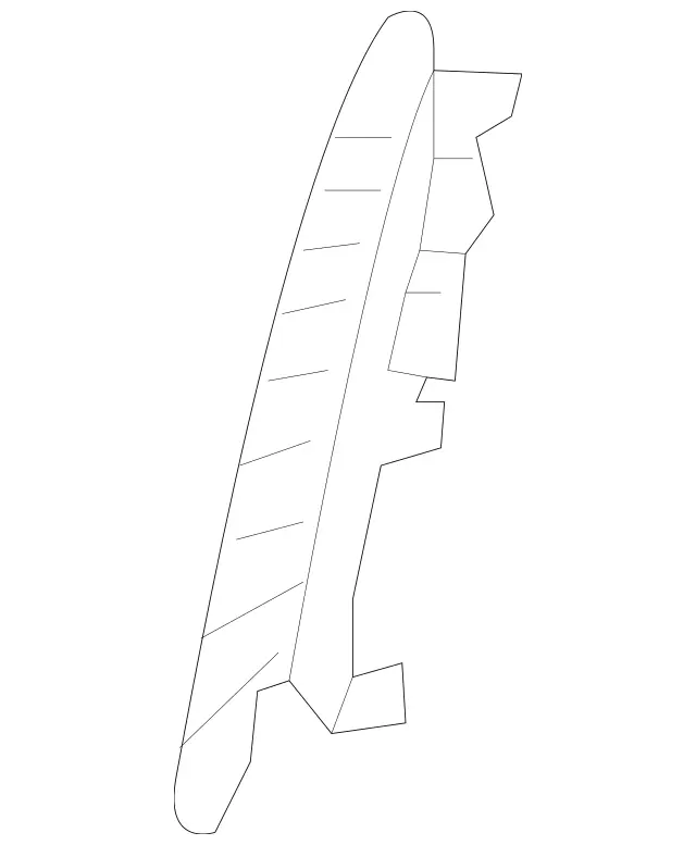 9100168 - Driver Seat: Support Plate for Mercedes-Benz: GL350, GL450, GL550, GL63 AMG, GLE300d, GLE350, GLE400, GLE43 AMG, GLE450 AMG, GLE550e, GLE63 AMG, GLE63 AMG S, GLS350d, GLS450, GLS550, GLS63 AMG, ML250, ML350, ML400, ML550, ML63 AMG Image image