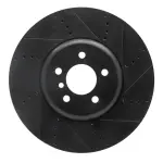 63331093D - : DFC Brake Rotor - Drilled and Slotted - Black for DYNAMIC FRICTION Image