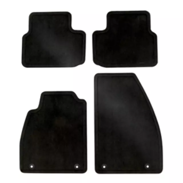 23492681 - : Mat Pkg,Front &amp; Rear Carpet (Molded Edge Black for Chevrolet: Malibu, Malibu Limited Image