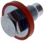 90058CD - Engine: Oil Drain Plug Pilot Point Molded Gasket 1/2-20, Head Size 5/8 In. for Dorman Image