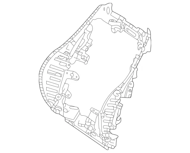 1679109900 - Driver Seat: Backrest Shell for Mercedes-Benz: GLE350, GLE450, GLE450e, GLE53 AMG, GLE580, GLE63 AMG S, GLS450, GLS580, GLS63 AMG, Maybach GLS600 Image image