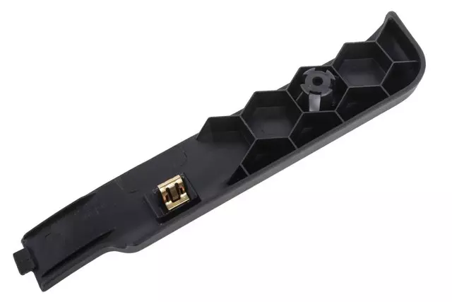 84003300 - : Part# 84003300 Jet Black Rear Seat Outer Hinge Finish Cover for Cadillac: XT5 | Chevrolet: Blazer | GMC: Acadia Image