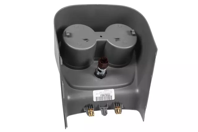 Dark Ash Gray Front Floor Console Rear Cup Holder - GM (23351951)