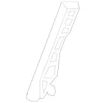 2119100275 - Driver Seat: Upholstery Insert for Mercedes-Benz Image