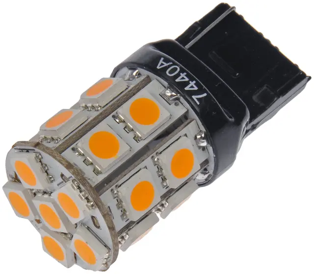 7440ASMD - Electrical, Lighting and Body: 7440 Amber 5050SMD 20LED Bulb for Dorman Image