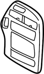 682602W700 - : Center Bezel for Infiniti Image