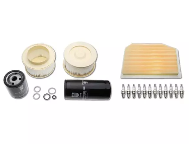 99310090100 - : Maintenance set for 40,000 km with spark plugs and oil filter for Porsche 993 for Porsche Image