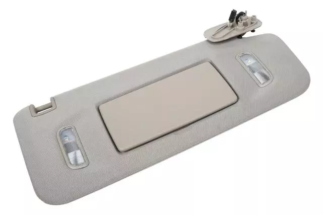 84247143 - : 2017-2019 GM - Shale Passenger Side Sunshade for Chevrolet: Silverado 2500 HD, Silverado 3500 HD | GMC: Sierra 2500 HD, Sierra 3500 HD Image