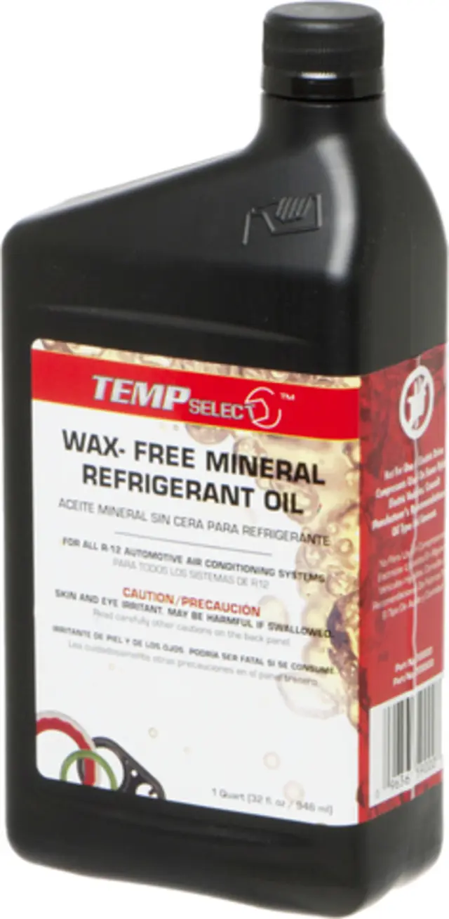 59000 - Air Conditioning &amp; Heat: 1 quart Bottle Mineral R12 w/o Dye w/o Paraffin for FOUR SEASONS Image