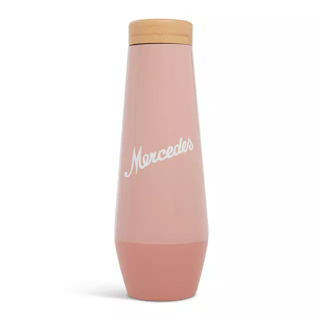 152392500 - : Mer 17oz Thermal Bottle With Bamboo Lid for Mercedes-Benz Image