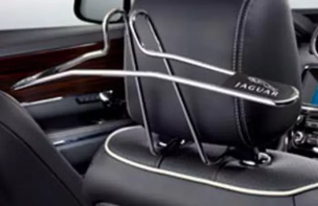 C2Z23416 - Interior: Headrest Mounted Coat Hanger for Jaguar Image