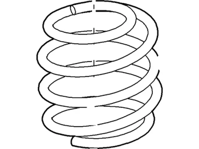 BV6Z5310D - : 2014-2018 Ford Focus - Coil Spring for Ford: Focus Image