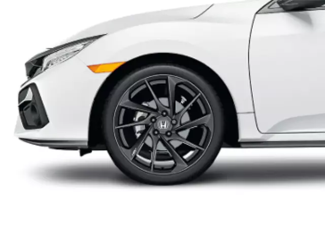 8W19TEA101 - Wheels: 19\ Wheel HFP Black Alloy for Honda: Civic Image