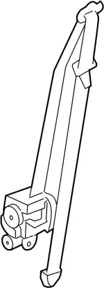 86885EJ70A - Electrical: Belt &amp; Retractor for Infiniti Image