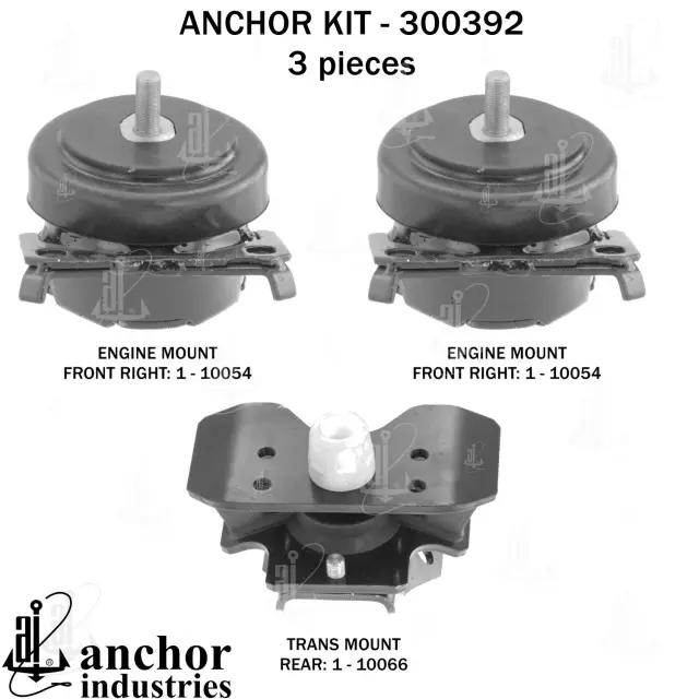 300392 - : Anchor Engine Mount Kit for Anchor Image