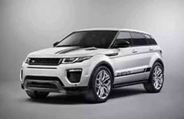 VPLVB0159PAB - Exterior: Vehicle Decals, Urban, Left Side, Black for Land Rover: Range Rover Evoque Image