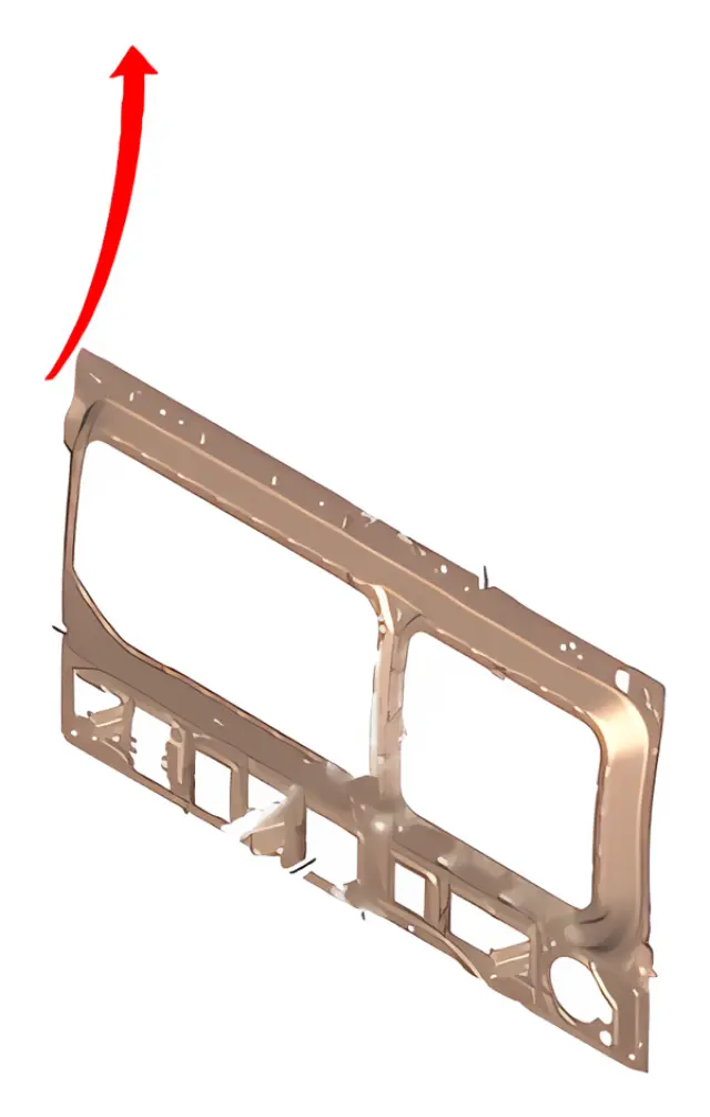 LK4Z6127864W - Body: Quarter Panel for Ford Image