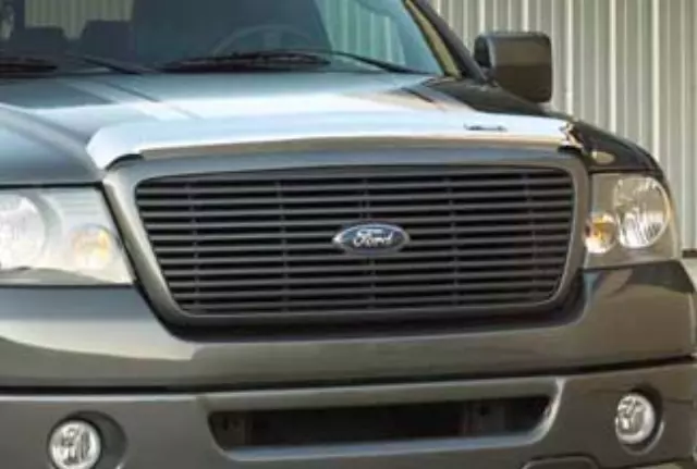 7L3Z8200CPTM - Body: Grille, Billet Style, Dark Shadow Grey for Ford: F-150 Image