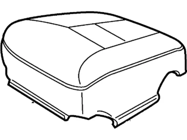 4C2Z1562901AAA - Body: Cushion Cover for Ford: E-150, E-250, E-350 Super Duty Image