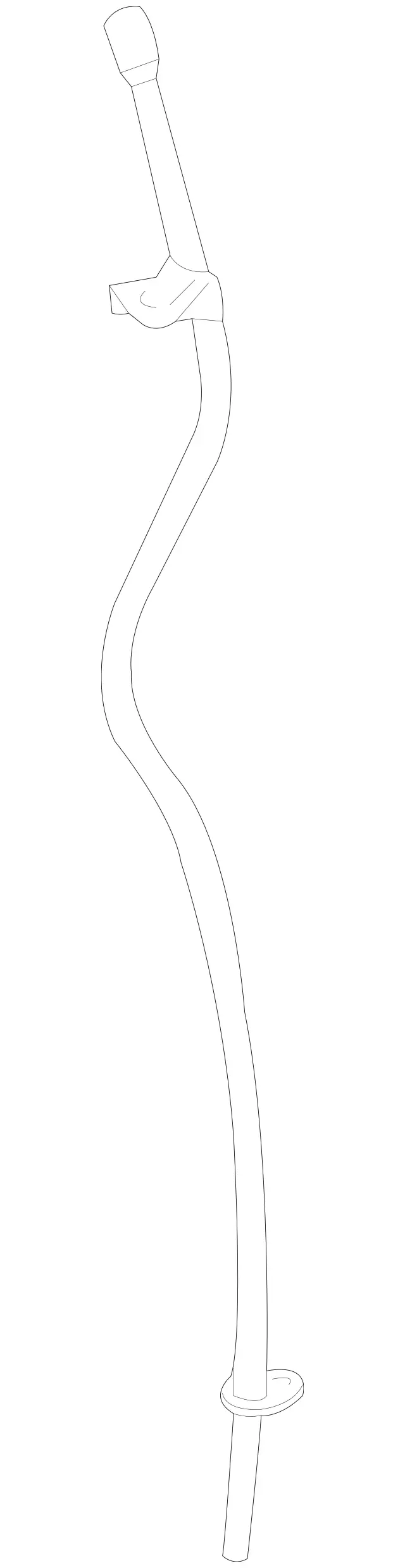 6420101666 - Engine: Guide Tube for Mercedes-Benz Image