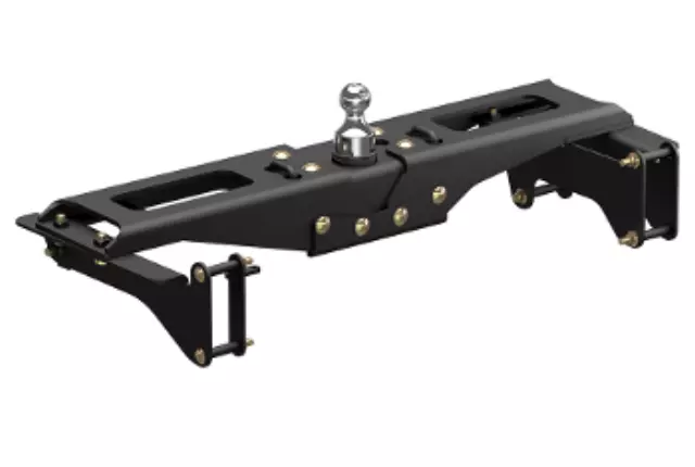 19419344 - : 32.5k Gooseneck Hitch With Under Bed Brackets for Chevrolet: Silverado 2500 HD, Silverado 3500 HD | GMC: Sierra 2500 HD, Sierra 3500 HD Image