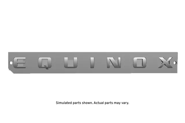84157903 - Body: Nameplate for Chevrolet: Equinox Image