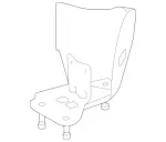 1644310340 - : Holder for Mercedes-Benz: ML450 Image