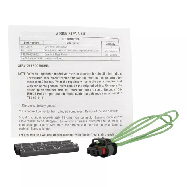 CU2Z14S411ANA - : Wire Assembly for Ford Image