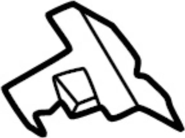 904590W001 - Body: Stay Bracket for INFINITI: QX4 Image