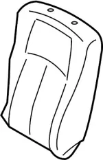 87670JU08C - : Seat Back Cover for Infiniti Image