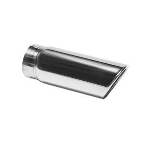 Polished Stainless Steel Dual-Wall Angle-Cut Exhaust Tip - ACDelco (84722772)