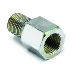 2269 - : FITTING, ADAPTER, METRIC, 1/8" BSPT MALE TO 1/8" NPTF FEMALE, BRASS for AutoMeter Image