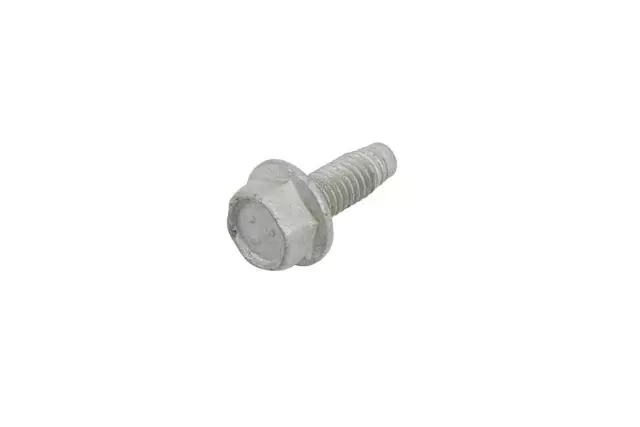 11588711 - : Part# 11588711 M6x16 Multi-Purpose Bolt for Buick: Enclave, Encore, Envision, Envista, LaCrosse, Regal Sportback, Regal TourX, Rendezvous | Cadillac: CT4, CT5, CT6, CTS, DeVille, ELR, Escalade, Escalade ESV, LYRIQ, XT4, XT5, XT6 | Chevrolet: Blazer, Bolt EUV, Camaro, Caprice, Captiva Sport, Colorado, Corvette, Cruze, Equinox, Express 2500, Express 3500, Impala, Malibu, Silverado 1500, Silverado 1500 LD, Silverado 1500 LTD, Silverado 2500 HD, Silverado 3500 HD, Silverado EV, Sonic, Spark, Suburban, Tahoe, Tracker, Trailblazer, Traverse, Traverse Limited, Trax | GMC: Acadia, Canyon, Hummer EV Pickup, Hummer EV SUV, Savana 2500, Savana 3500, Sierra 1500, Sierra 1500 Limited, Sierra 2500 HD, Sierra 3500 HD, Sierra EV, Terrain, Yukon, Yukon XL | Pontiac: Aztek | Saturn: Vue Image