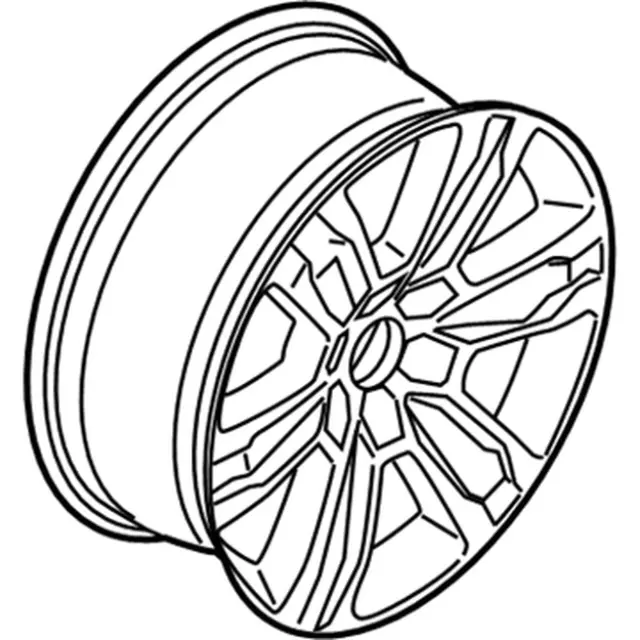 JL3Z1007D - : Wheel, Alloy for Ford: F-150 Image