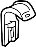 243891ME0A - : Fuse &amp; Relay Box Bracket for INFINITI: M37, M56, Q70, Q70L Image