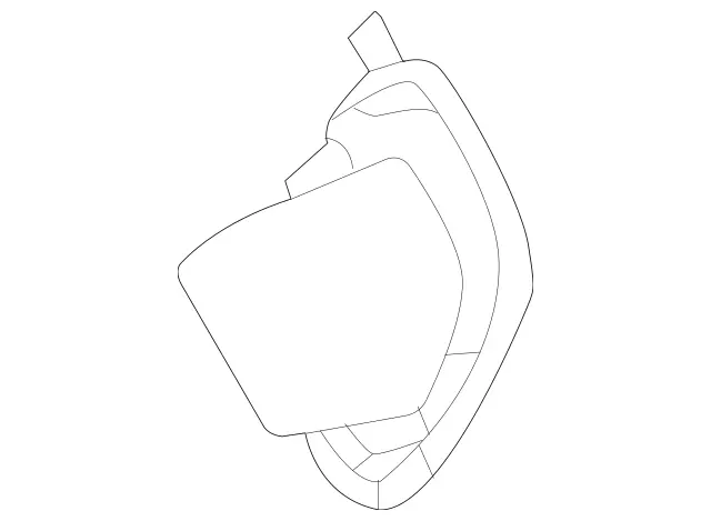 1674908500 - Attachment Parts: Tailpipe Trim for Mercedes-Benz: GLE350, GLE450, GLE450e, GLE53 AMG, GLE580, GLE63 AMG S, GLS450, GLS580, GLS63 AMG, Maybach GLS600 Image image