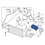 LC3Z19703G - : A/C Compressor for Ford: F-250 Super Duty, F-350 Super Duty, F-450 Super Duty, F-550 Super Duty Image