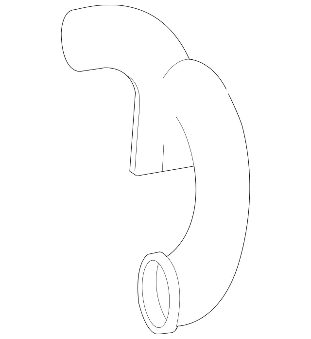 1668311246 - Electrical System: Air Duct for Mercedes-Benz: GL350, GL450, GL550, GL63 AMG, GLE300d, GLE350, GLE400, GLE43 AMG, GLE450 AMG, GLE550e, GLE63 AMG, GLE63 AMG S, GLS350d, GLS450, GLS550, GLS63 AMG, ML250, ML350, ML400, ML550, ML63 AMG Image image