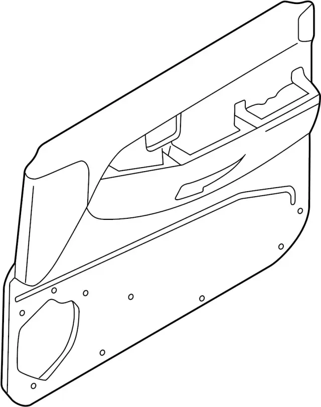 809002L465 - Body: Door Trim Panel for Infiniti Image