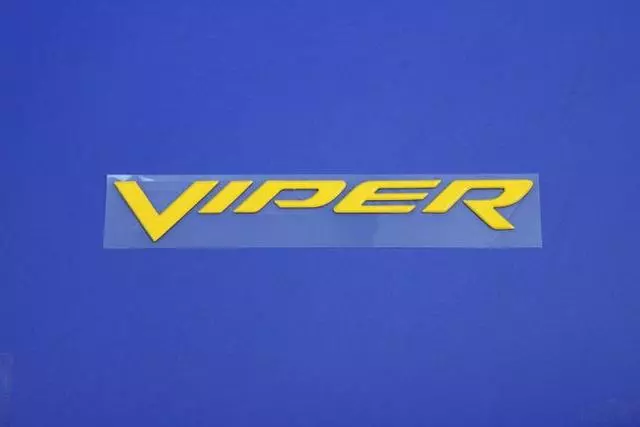 Viper Decal, Rear Fascia - Mopar (WN73WYTAC)
