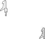 921841CA0A - HVAC: Air Guide for INFINITI: FX35, FX50 Image