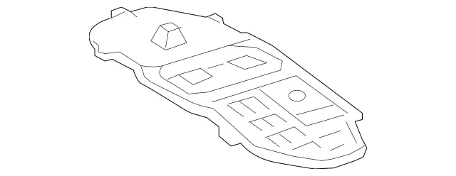 2518202475 - Electrical System: Antenna for Mercedes-Benz: GL320, GL550, ML320, ML500, ML550, ML63 AMG, R320, R350, R500 Image image
