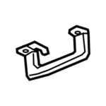 JL1Z4041308AE - Body: Rear Molding for Ford Image