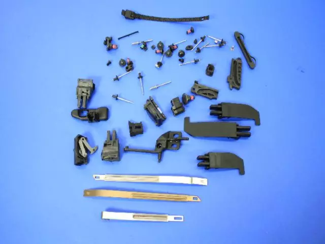 Folding Top Side Drive Assembly, Left - Mopar (68316370AA)