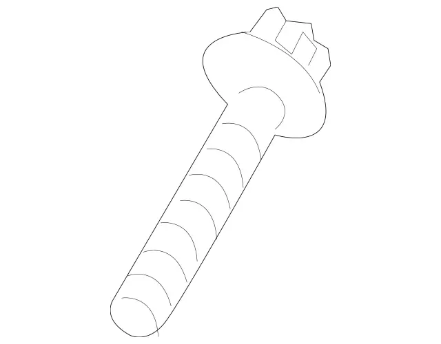 29907503 - Rear Axle: Hexalobular Head Screw for Mercedes-Benz: 300C, 300CD, C250, C300, C350, C350e, C400, C43 AMG, C450 AMG, C63 AMG, CLE300, CLE450, CLE53 AMG, CLS400, CLS450, CLS53 AMG, CLS550, CLS63 AMG, CLS63 AMG S, E250, E300, E350, E400, E43 AMG, E450, E53 AMG, E550, E63 AMG, E63 AMG S, EQE 350, EQE 350 SUV, EQE 350+, EQE 350+ SUV, EQE 500, EQE 500 SUV, EQE AMG, EQE AMG SUV, GLC300, GLC350e, GLC43 AMG, GLC63 AMG, GLC63 AMG S, GLK250, GLK350 Image image