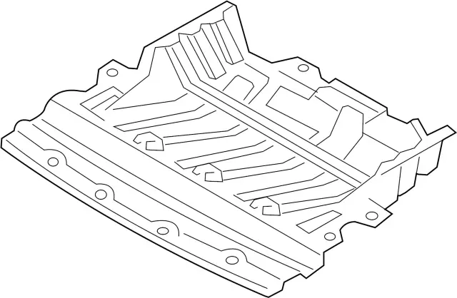 75892AL50A - : Radiator Support Splash Shield for Infiniti Image