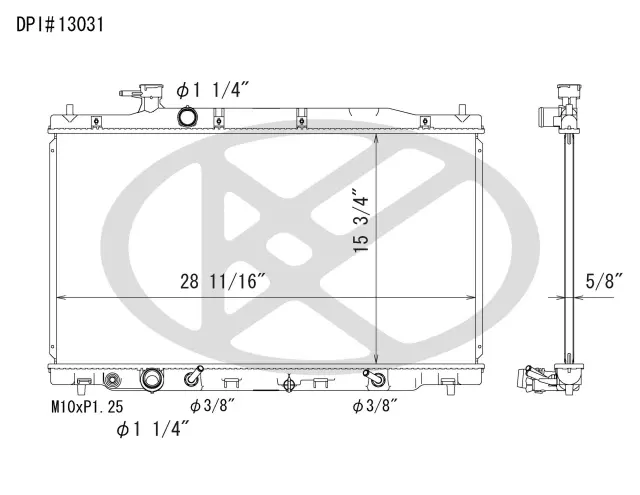A13031 - : Koyorad Radiator for Koyo Image